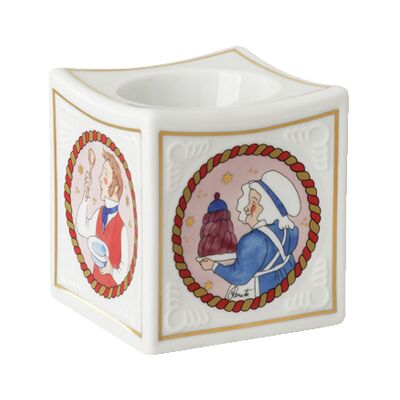 Rosenthal Vánoční svícen na čajovou svíčku, Vánoční hostina, 7 cm 02259-727522-27845 Rosenthal Vánoční svícen na čajovou svíčku, Vánoční hostina, 7 cm 02259-727522-27845