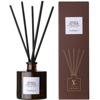 Vila Hermanos Tyčinkový difuzér Apothecary, Vetiver & Salt wood, 0,1 l 2100700055 Vila Hermanos Tyčinkový difuzér Apothecary, Vetiver & Salt wood, 0,1 l 2100700055