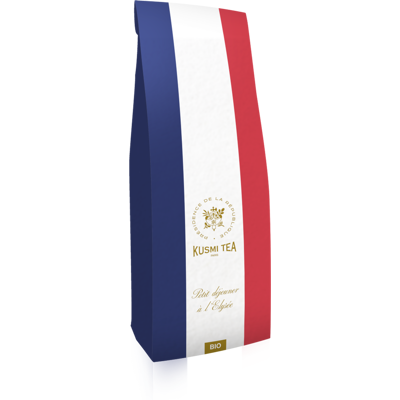 Kusmi Tea Sypaný zelený čaj Petit déjeuner a l'Elysée Bio, sáček 100 g 21691A1050 Kusmi Tea Sypaný zelený čaj Petit déjeuner a l'Elysée Bio, sáček 100 g 21691A1050