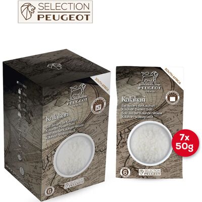 Peugeot - Sel désert de Kalahari - 350 g - 7 sachets de 50 g - Salt Peugeot - Sel désert de Kalahari - 350 g - 7 sachets de 50 g - Salt