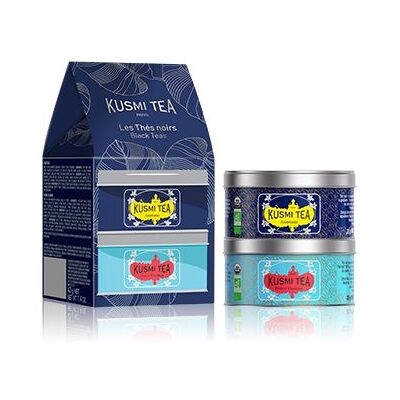 Kusmi Tea Sada dvou miniatur černých sypaných čajů Anastasia & Prince Vladimir, 2x 20g 21324A1430 Kusmi Tea Sada dvou miniatur černých sypaných čajů Anastasia & Prince Vladimir, 2x 20g 21324A1430