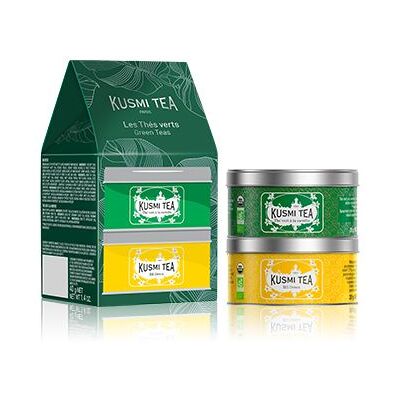 Kusmi Tea Sada dvou miniatur zelených sypaných čajů Spearmint & BB Detox, 2x 20 g 21326A1430 Kusmi Tea Sada dvou miniatur zelených sypaných čajů Spearmint & BB Detox, 2x 20 g 21326A1430