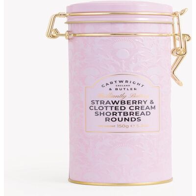 Cartwright & Butler Jahodové sušenky s krémem, 150 g 4721 Cartwright & Butler Jahodové sušenky s krémem, 150 g 4721