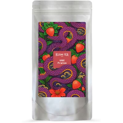 Kusmi Tea Ube prášek s jahodovou příchutí, uzavíratelný sáček, bio, 100 g 21364A1050 Kusmi Tea Ube prášek s jahodovou příchutí, uzavíratelný sáček, bio, 100 g 21364A1050