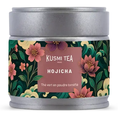 Kusmi Tea Hojicha prášek, kovová dóza, bio, 30 g 21329A1040 Kusmi Tea Hojicha prášek, kovová dóza, bio, 30 g 21329A1040