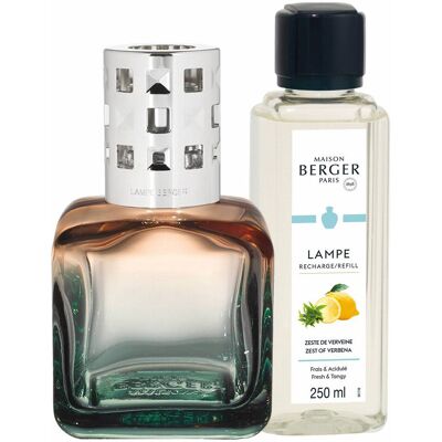 Maison Berger Paris Katalytická lampa Glacon, duhová zelená + náplň Verbena, 250 ml 4897 Maison Berger Paris Katalytická lampa Glacon, duhová zelená + náplň Verbena, 250 ml 4897