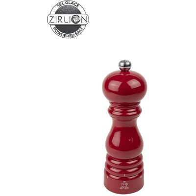 Peugeot Dřevěný mlýnek Paris na sůl u’Select Zirlion, 18 cm, lak vášnivě červená 4122900 Peugeot Dřevěný mlýnek Paris na sůl u’Select Zirlion, 18 cm, lak vášnivě červená 4122900
