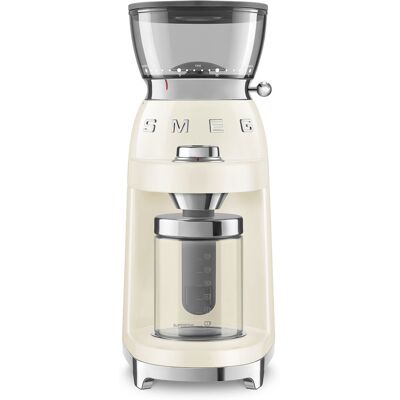 SMEG Mlýnek na kávu 50's Retro, CGF03, krémová CGF03CREU SMEG Mlýnek na kávu 50's Retro, CGF03, krémová CGF03CREU