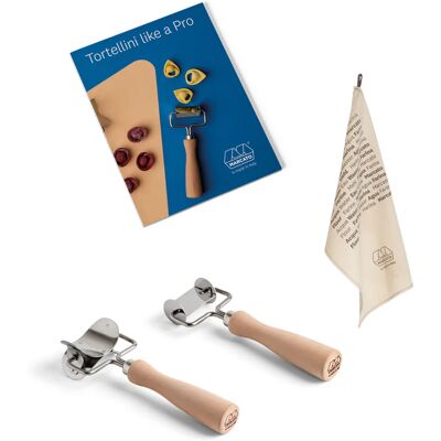 Marcato Sada na výrobu plněných těstovin Tortellini like a Pro, 4 ks XPR-PROMO-009 Marcato Sada na výrobu plněných těstovin Tortellini like a Pro, 4 ks XPR-PROMO-009
