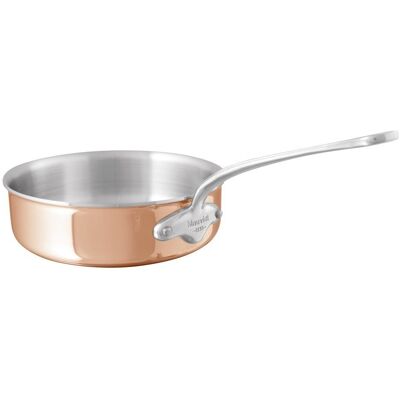 Mauviel Měděná soté pánev na indukci M´6S, Ø 24 cm 51124 Mauviel Měděná soté pánev na indukci M´6S, Ø 24 cm 51124