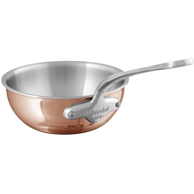 Mauviel M´6S měděná soté pánev na indukci, oblá, 24 cm 51224 Mauviel M´6S měděná soté pánev na indukci, oblá, 24 cm 51224