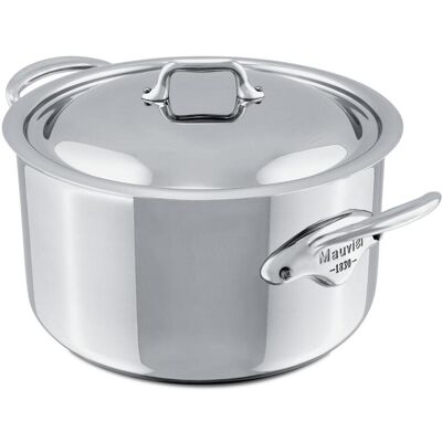 Mauviel Nerezový kastrol s nerezovou poklicí M’Cook, Ø 16 cm / 1,7 l 523117 Mauviel Nerezový kastrol s nerezovou poklicí M’Cook, Ø 16 cm / 1,7 l 523117