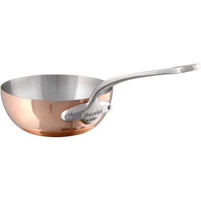 Mauviel Kónický měděný rendlík s nerezovou rukojetí, M’héritage 150 S, Ø 20 cm / 1,9 l 611220 Mauviel Kónický měděný rendlík s nerezovou rukojetí, M’héritage 150 S, Ø 20 cm / 1,9 l 611220