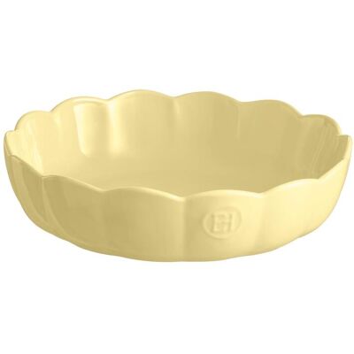 Emile Henry Hluboká koláčová forma Madeleine, Ø 27 cm, vanilková 896253 Emile Henry Hluboká koláčová forma Madeleine, Ø 27 cm, vanilková 896253