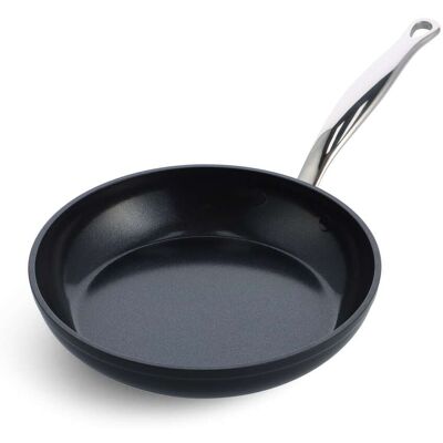 GreenPan Nepřilnavá keramická pánev Barcelona Pro, Ø 24 cm, černá CC005321-001 GreenPan Nepřilnavá keramická pánev Barcelona Pro, Ø 24 cm, černá CC005321-001