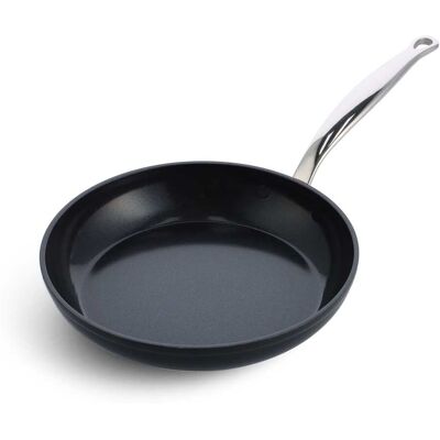 GreenPan Nepřilnavá keramická pánev Barcelona Pro, Ø 26 cm, černá CC005322-001 GreenPan Nepřilnavá keramická pánev Barcelona Pro, Ø 26 cm, černá CC005322-001