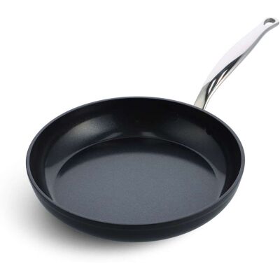 GreenPan Nepřilnavá keramická pánev Barcelona Pro, Ø 28 cm, černá CC005323-001 GreenPan Nepřilnavá keramická pánev Barcelona Pro, Ø 28 cm, černá CC005323-001