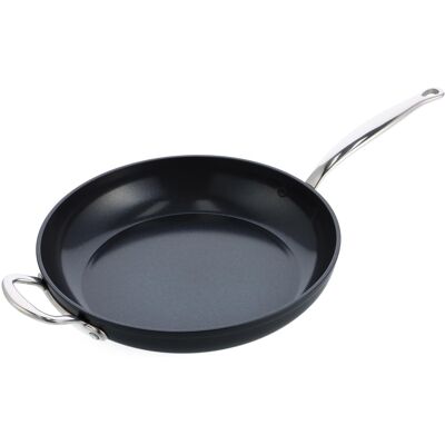 GreenPan Nepřilnavá keramická pánev Barcelona Pro, Ø 32 cm, černá CC005325-001 GreenPan Nepřilnavá keramická pánev Barcelona Pro, Ø 32 cm, černá CC005325-001