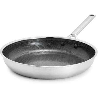 GreenPan Nerezová pánev s hybridním keramickým nepřilnavým povrchem Thermobond, kolekce Apex, 28 cm CC010196-001 GreenPan Nerezová pánev s hybridním keramickým nepřilnavým povrchem Thermobond, kolekce Apex, 28 cm CC010196-001