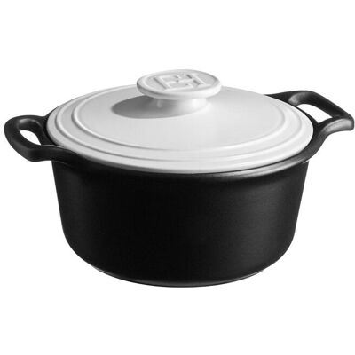 Emile Henry Odlehčený keramický kastrol na indukci s poklicí Sublime+, Ø 22 cm / 3,0 l, bílá 774730P Emile Henry Odlehčený keramický kastrol na indukci s poklicí Sublime+, Ø 22 cm / 3,0 l, bílá 774730P