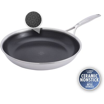 Zwilling Nerezová nepřilnavá pánev s hybridním keramickým povrchem Peak, Ø 30 cm 1034498 Zwilling Nerezová nepřilnavá pánev s hybridním keramickým povrchem Peak, Ø 30 cm 1034498