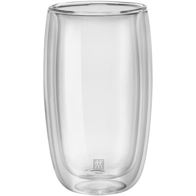 Zwilling Sorrento dvoustěnná sklenice na latte macchiato, 350 ml, 2 ks 1003089 Zwilling Sorrento dvoustěnná sklenice na latte macchiato, 350 ml, 2 ks 1003089