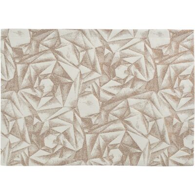 Sander Žakárová prostírka Diamanti, 35 x 50 cm, ecru/copper 885064-33 Sander Žakárová prostírka Diamanti, 35 x 50 cm, ecru/copper 885064-33