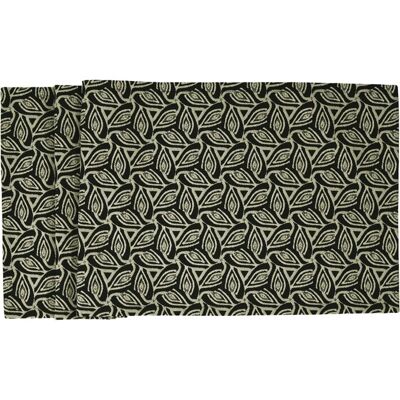 Sander Žakárový běhoun na stůl Lanika, 40 x 100 cm, black/beige 522168-39 Sander Žakárový běhoun na stůl Lanika, 40 x 100 cm, black/beige 522168-39