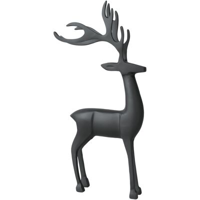 Villeroy & Boch Černý dekorativní jelen Christmas Chic, 44 cm 14-8677-7405 Villeroy & Boch Černý dekorativní jelen Christmas Chic, 44 cm 14-8677-7405