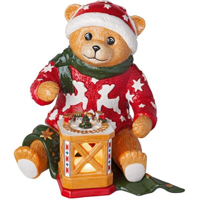 Villeroy & Boch Svícen, medvídek s lucernou Christmas Toys Memory, 25 cm 14-8602-6552 Villeroy & Boch Svícen, medvídek s lucernou Christmas Toys Memory, 25 cm 14-8602-6552