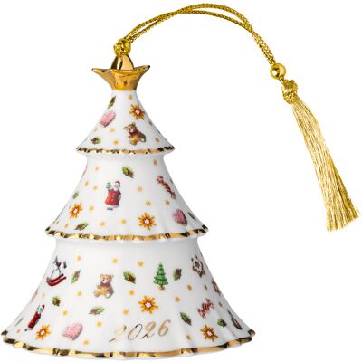 Villeroy & Boch Závěsná porcelánová ozdoba Christmas Classics 2026, Stromeček, 8,4 cm 14-8675-4358 Villeroy & Boch Závěsná porcelánová ozdoba Christmas Classics 2026, Stromeček, 8,4 cm 14-8675-4358