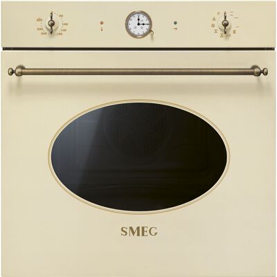 SMEG, vest. trouba SFP68C1T, ř.Coloniale, 60cm, objem 72 l, 9 funkcí, en.třída A, krémová SFP68C1TPO SMEG, vest. trouba SFP68C1T, ř.Coloniale, 60cm, objem 72 l, 9 funkcí, en.třída A, krémová SFP68C1TPO