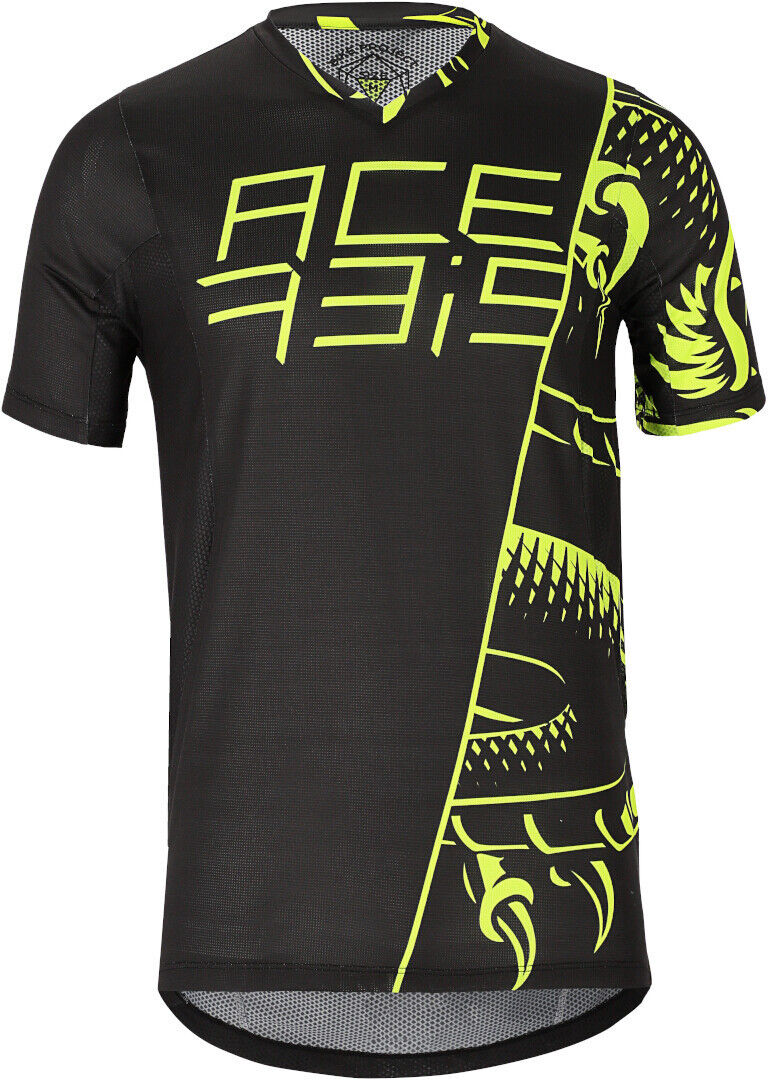 Acerbis Combat Cyklistický dres 3XL Černá žlutá