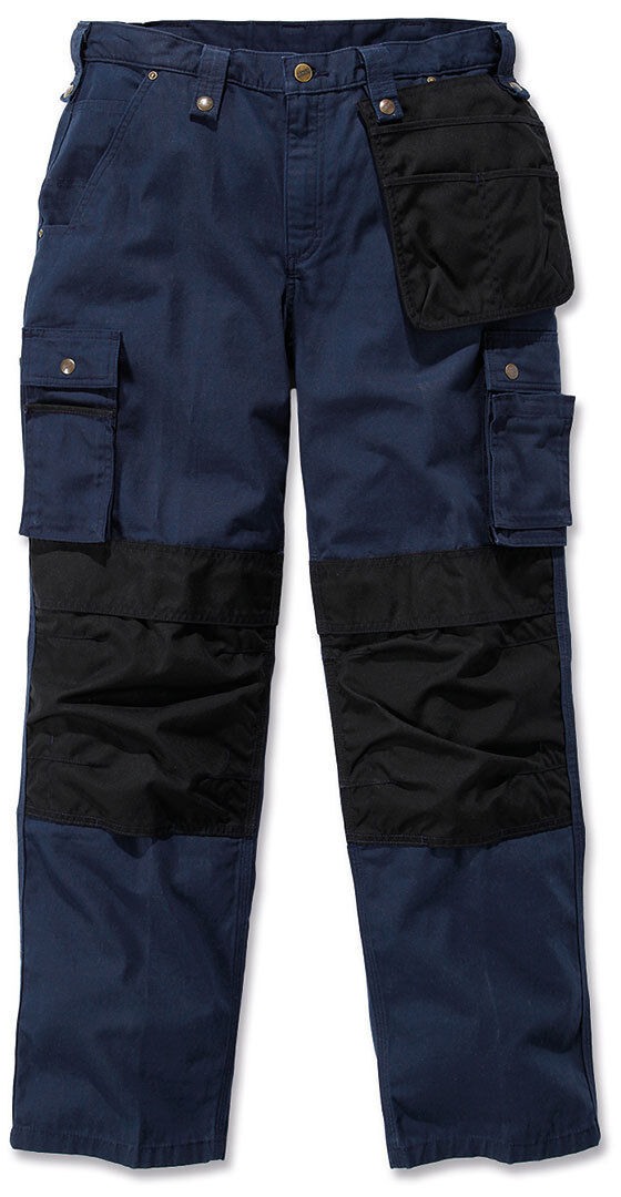 Carhartt Multi Pocket Ripstop Kalhoty 38 Modrá