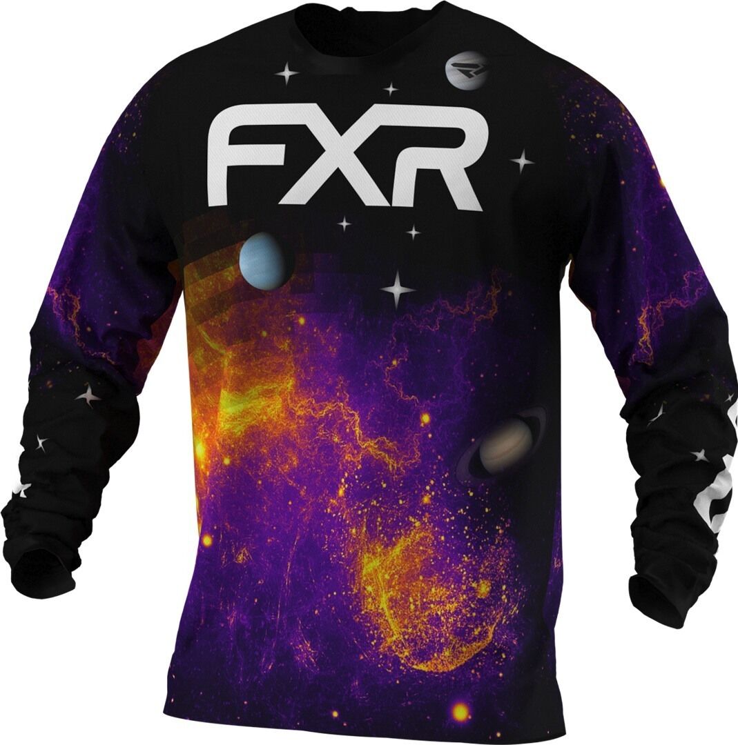 FXR Clutch Astro MX Gear Mládež Motocross Jersey M Černá Purpurová