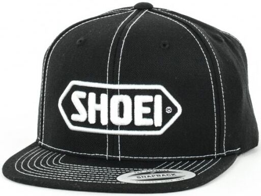 Shoei Base Cap Jedna velikost Černá Bílá