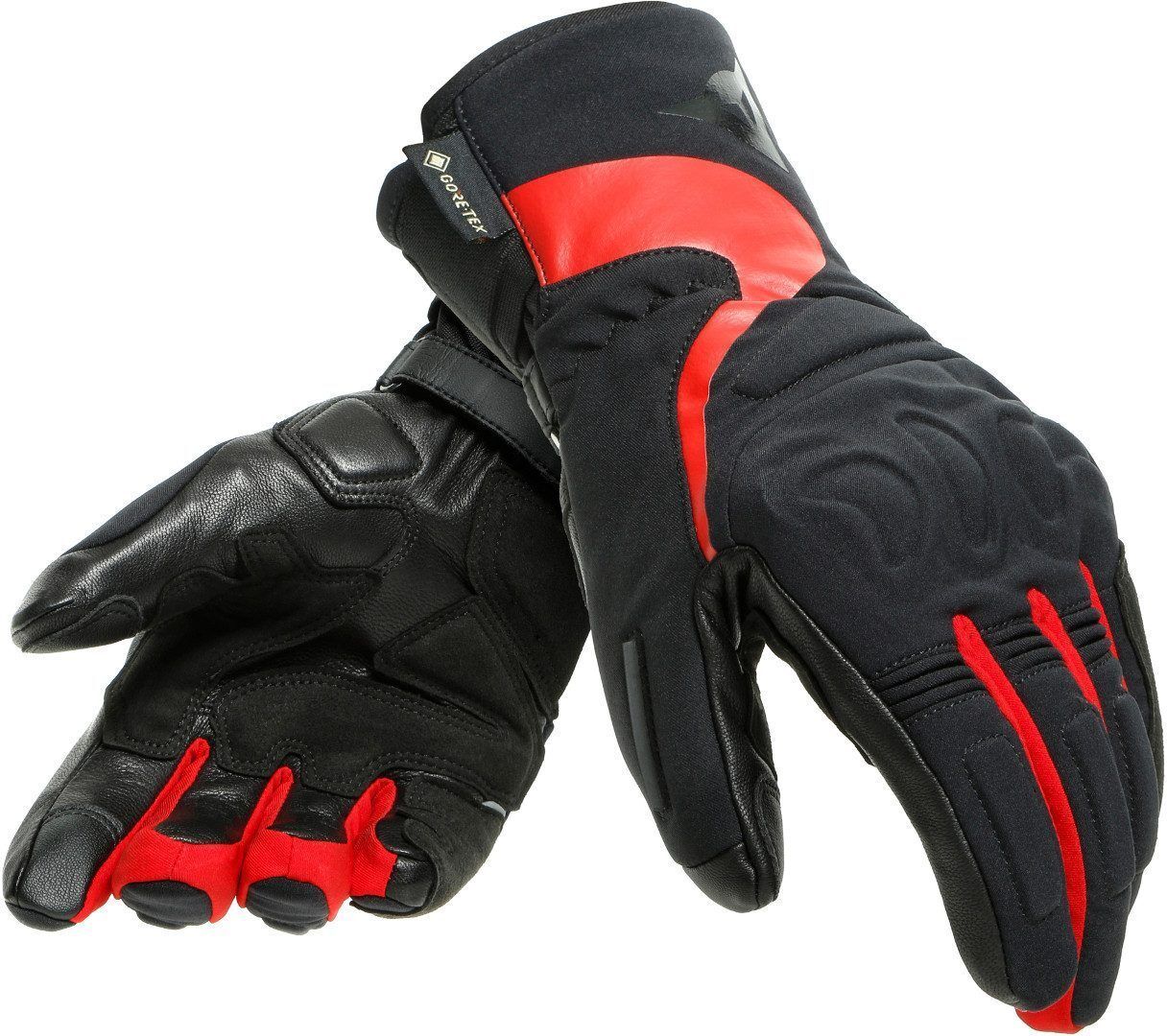 Dainese Nebula Gore-Tex Dámské motocyklové rukavice 2XS Černá červená