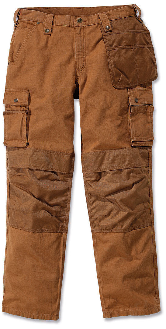 Carhartt Multi Pocket Ripstop Kalhoty 34 Hnědá