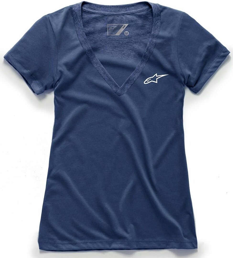 Alpinestars Ageless V-Neck Dámské tričko XS Modrá