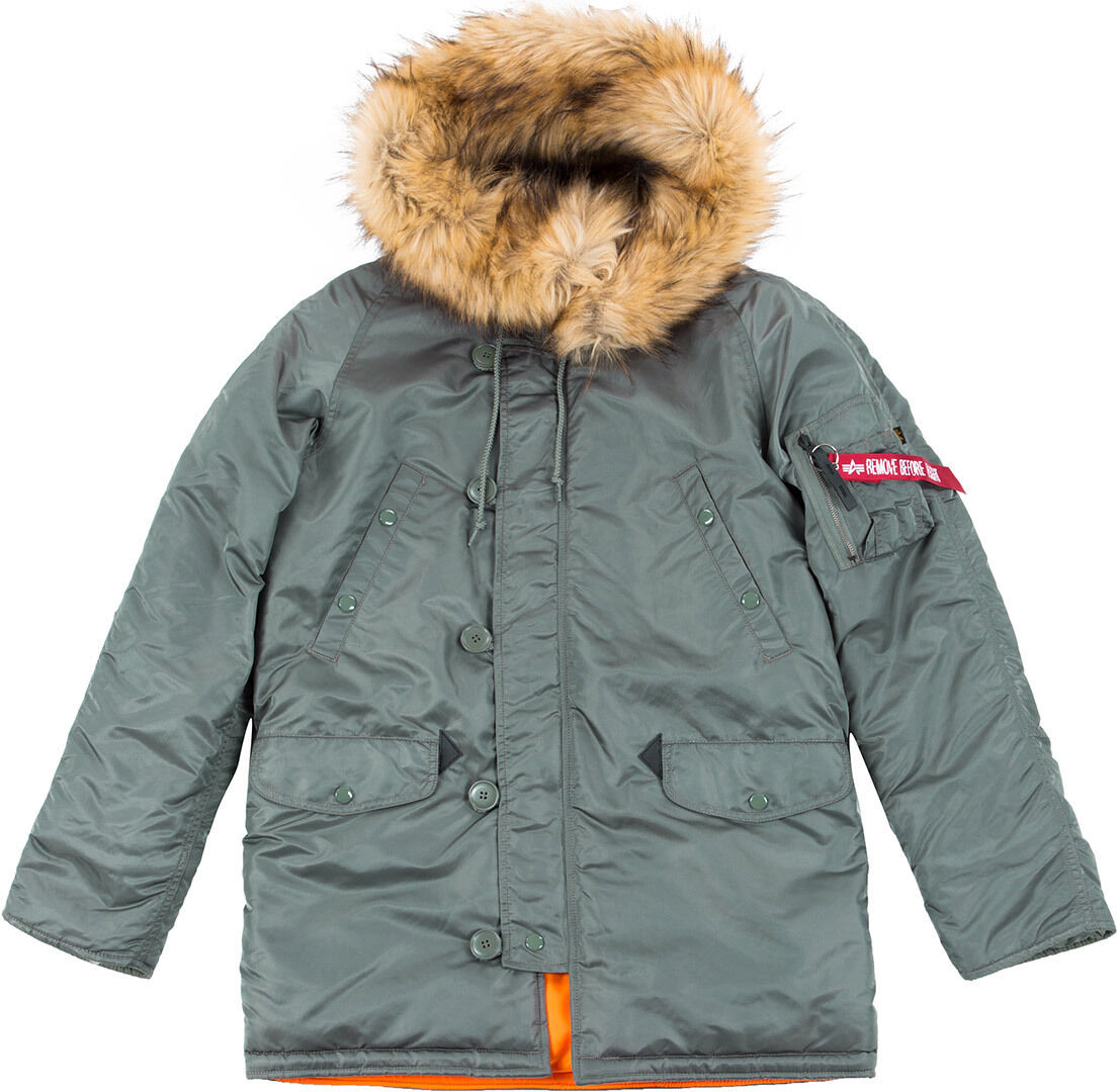 Alpha Industries N3B VF 59 Bunda M Zelená