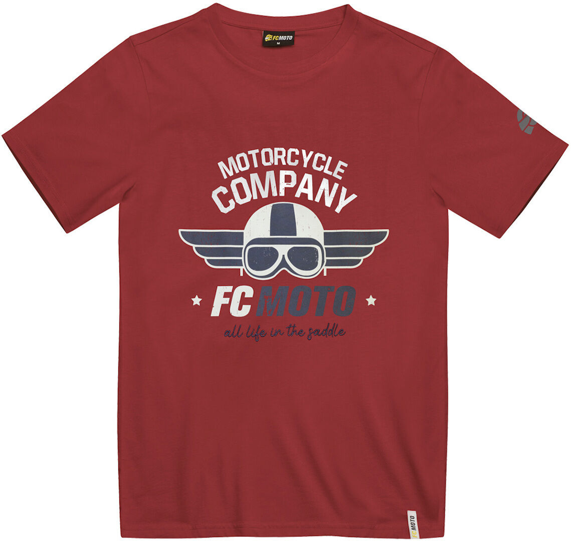 FC-Moto Wings T-shirt L červená