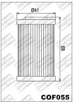 CHAMPION Olejový filtr pro HUSABERG/KTM
