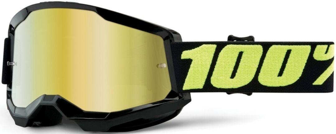 100% Strata II Extra Upsol Motokrosové brýle Jedna velikost Černá žlutá