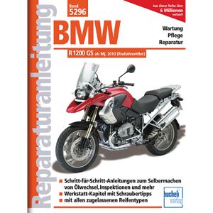 Motorbuch Vol. 5296 Opravný manuál BMW R 1200 GS, 10-