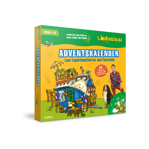 FRANZIS Adventskalender Löwenzahn - Zum Experimentieren und Forschen