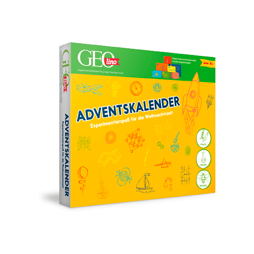 Frühstücks-Adventskalender - Neuheiten 2021 19 FRANZIS GEOLINO Adventskalender