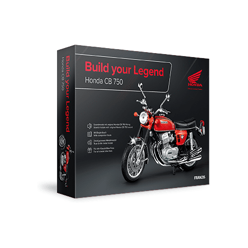 FRANZIS Honda CB 750 Build your Legend Bausatz