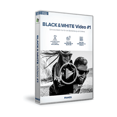 FRANZIS BLACK & WHITE Video #1 Software FRANZIS BLACK & WHITE Video #1 Software