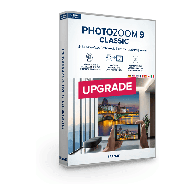 FRANZIS PhotoZoom 9 Classic - Upgrade Software FRANZIS PhotoZoom 9 Classic - Upgrade Software