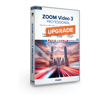 FRANZIS ZOOM Video 3 professional - Upgrade von Vorversionen Software FRANZIS ZOOM Video 3 professional - Upgrade von Vorversionen Software